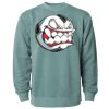 Unisex Midweight Pigment-Dyed Crewneck Sweatshirt Thumbnail
