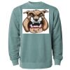 Unisex Midweight Pigment-Dyed Crewneck Sweatshirt Thumbnail
