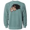 Unisex Midweight Pigment-Dyed Crewneck Sweatshirt Thumbnail