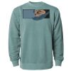 Unisex Midweight Pigment-Dyed Crewneck Sweatshirt Thumbnail