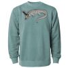 Unisex Midweight Pigment-Dyed Crewneck Sweatshirt Thumbnail