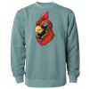 Unisex Midweight Pigment-Dyed Crewneck Sweatshirt Thumbnail