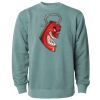 Unisex Midweight Pigment-Dyed Crewneck Sweatshirt Thumbnail
