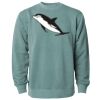 Unisex Midweight Pigment-Dyed Crewneck Sweatshirt Thumbnail