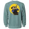 Unisex Midweight Pigment-Dyed Crewneck Sweatshirt Thumbnail