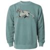 Unisex Midweight Pigment-Dyed Crewneck Sweatshirt Thumbnail