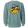 Unisex Midweight Pigment-Dyed Crewneck Sweatshirt Thumbnail