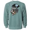 Unisex Midweight Pigment-Dyed Crewneck Sweatshirt Thumbnail