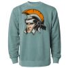 Unisex Midweight Pigment-Dyed Crewneck Sweatshirt Thumbnail