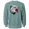 Unisex Midweight Pigment-Dyed Crewneck Sweatshirt Thumbnail