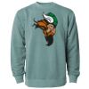 Unisex Midweight Pigment-Dyed Crewneck Sweatshirt Thumbnail