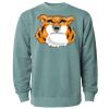 Unisex Midweight Pigment-Dyed Crewneck Sweatshirt Thumbnail