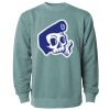 Unisex Midweight Pigment-Dyed Crewneck Sweatshirt Thumbnail