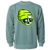Unisex Midweight Pigment-Dyed Crewneck Sweatshirt Thumbnail