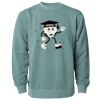 Unisex Midweight Pigment-Dyed Crewneck Sweatshirt Thumbnail