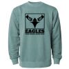 Unisex Midweight Pigment-Dyed Crewneck Sweatshirt Thumbnail