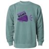 Unisex Midweight Pigment-Dyed Crewneck Sweatshirt Thumbnail