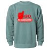 Unisex Midweight Pigment-Dyed Crewneck Sweatshirt Thumbnail