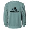 Unisex Midweight Pigment-Dyed Crewneck Sweatshirt Thumbnail