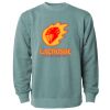Unisex Midweight Pigment-Dyed Crewneck Sweatshirt Thumbnail