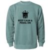 Unisex Midweight Pigment-Dyed Crewneck Sweatshirt Thumbnail