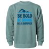 Unisex Midweight Pigment-Dyed Crewneck Sweatshirt Thumbnail